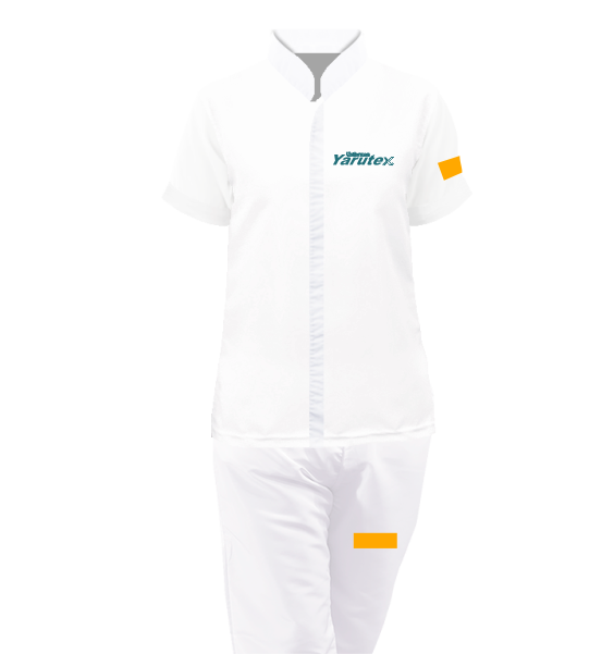 Uniforme Antifluido Blanco Ref 15