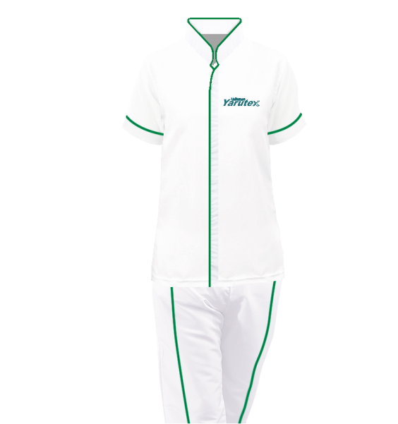 Uniforme Antifluido Blanco Ref 23